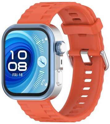 Everyday Crate Huawei Watch Fit 4 Band Silicone Quick Release Replacement Strap For Watch Fit 4 Pro Fit 4 Fit 3 orange