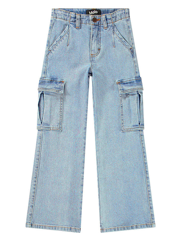 molo Cargojeans - Regular fit - in Hellblau - 128