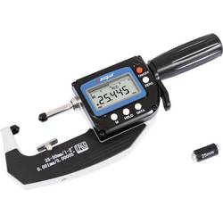 Dasqua 4105-0010 Digitales Dickenmessgerät (L x B) 180 mm x 68 mm mit digitaler Anzeige 50 mm Ablesung: 0.001 mm
