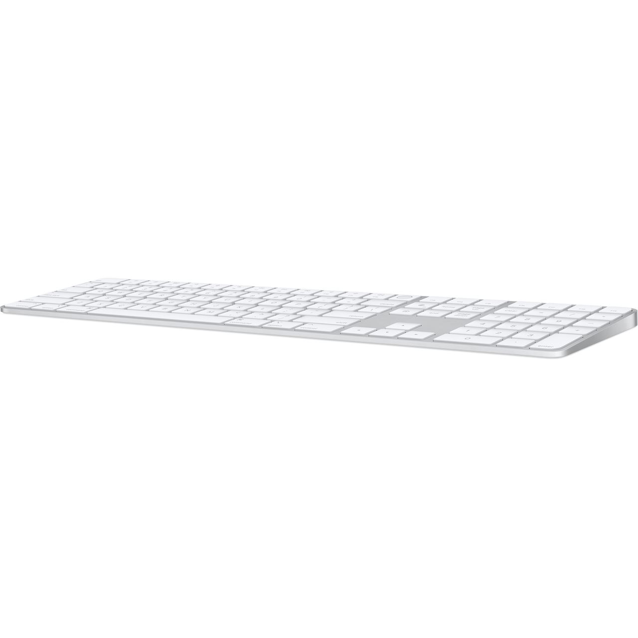 Apple Magic Keyboard with Touch ID and Numeric Keypad for Mac models with silicon - US English - White Keys