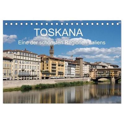 Toskana - eine der schönsten Regionen Italiens (Tischkalender 2027 DIN A5 quer), CALVENDO Monatskalender