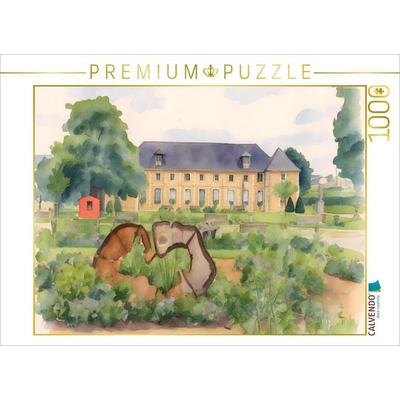 CALVENDO Puzzle Botanischer Garten von Evreux | 1000 Teile Lege-Größe 64x48cm Foto-Puzzle für glückliche Stunden