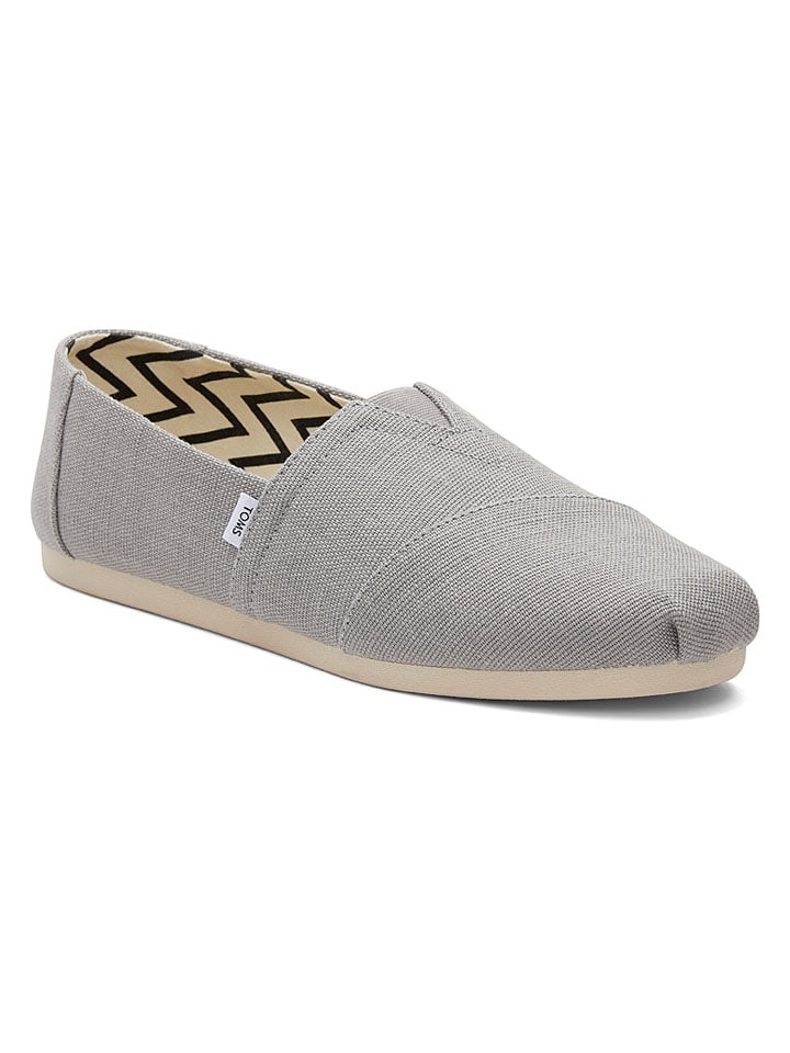 TOMS Slipper in Grau - 42