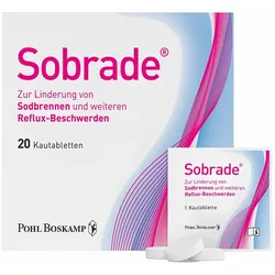 Sobrade Kautabletten zur Linderung von Sodbrennen 20Stk. 20 St
