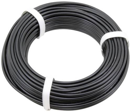 Donau Elektronik 2501 Messkabel 25m Schwarz 1St.