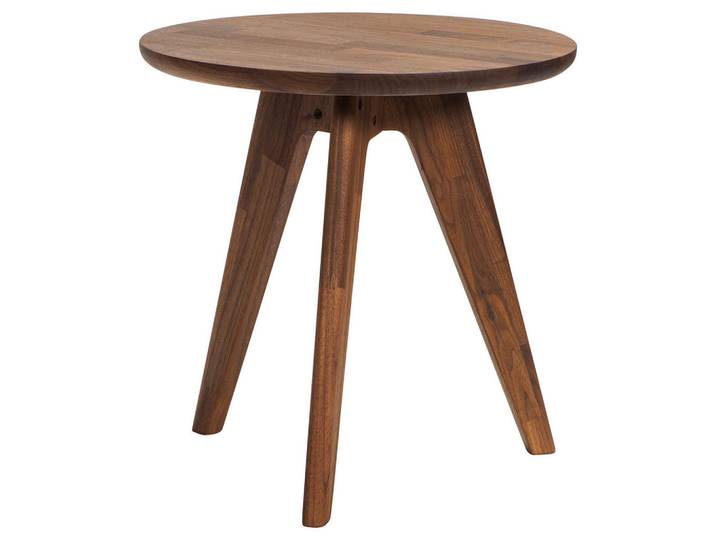 Hasena Nachtschrank, Nussbaum, Holz, Nussbaum, massiv, 45x52x45 cm, Typenauswahl, Holzmöbel, Holztische, Nachttische Holz