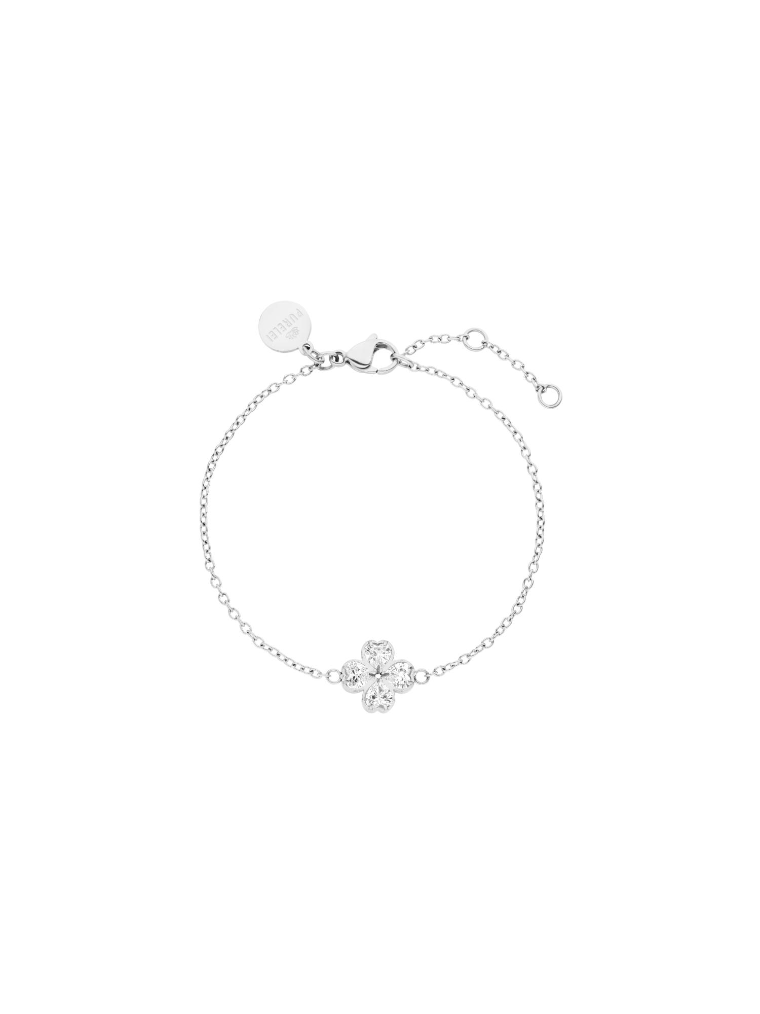 PURELEI Cuore Armband, verstellbare Länge