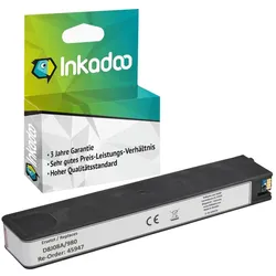 Inkadoo, Druckerpatrone, Druckerpatronen kompatibel zu HP D8J08A / 980 Tintenpatrone, magenta Magenta (M)