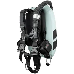 DIVE1 Scuba F.35 Jacket - Soft Backplate System - Cool Grau