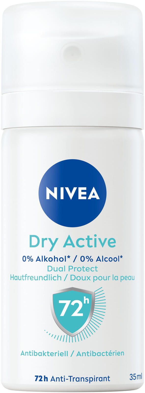 NIVEA Dry Active mini Deo-Spray 35,0 ml 88699