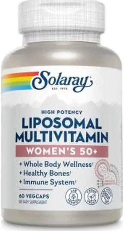 SOLARAY Liposomal Multivitamin Mujer +50 60caps
