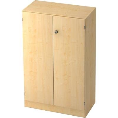Hammerbacher Schrank Solid 3OH BxTxH 80x42x127cm Griff SG Ahorn/Ahorn
