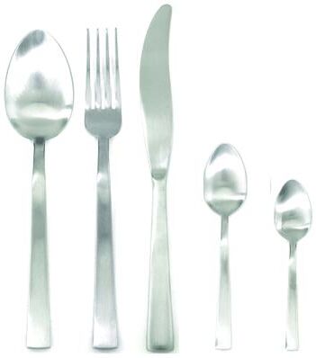 Mepra Levantina Flatware Set with Moka Spoons - 30 Pieces