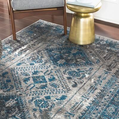 Livabliss Evry Vintage Heriz Area Rug