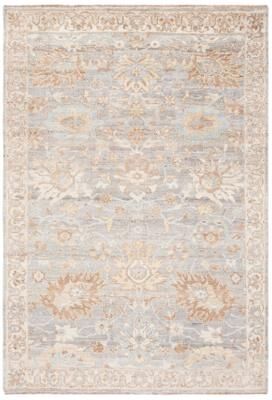 SAFAVIEH Hand-Knotted Oushak Edeltraud Traditional Wool Rug