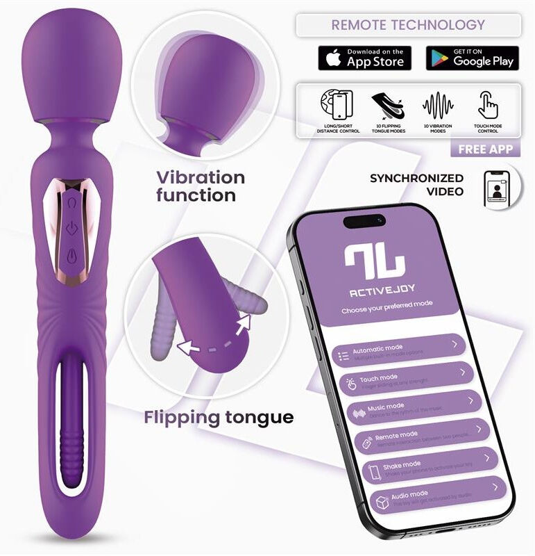 Intoyou Vibromasseur Salma avec langue flipping