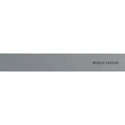 Busch-Jaeger Abschlussleiste Grau. 1/x 51381EP-A-03