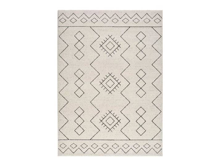 Tapis ethnique blanc 140x200 cm