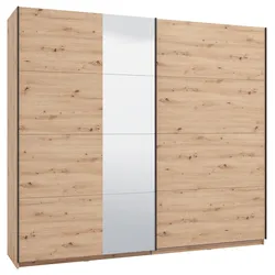 Schwebetürenschrank Gard Eiche Artisan