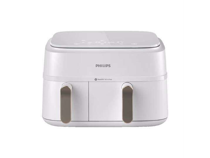 Philips NA353/19 Airfryer 3000 Series Dual Basket Heissluftfritteuse – Airfryer - Friteuse – weiss
