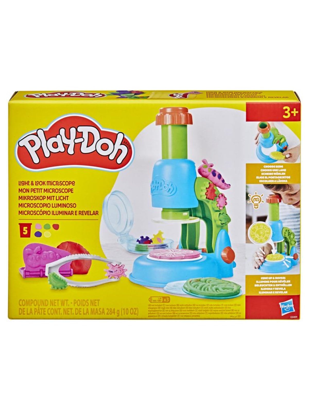 Play-Doh Light & Look Microscope Playset