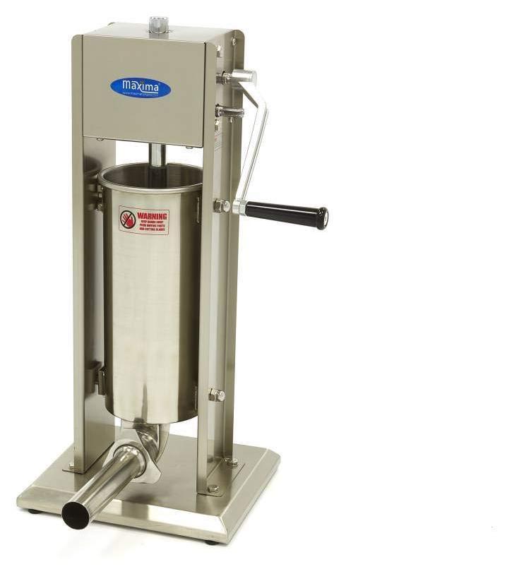 Churrosmaschine Churrosgerät Churros-Presse - 5 L - Edelstahl - 4 Formen - 2 Geschwindigkeiten