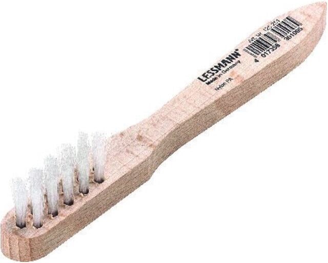 LESSMANN Brosse pour bougies d'allumage L.150mm 0,3mm Nylon PA lisse 3 rangs (125251)