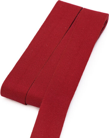 buttinette Nahtband, weinrot, Breite: 2 cm, 5 m