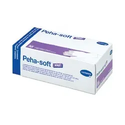 Peha-soft Vinyl Untersuchungshandschuhe unsteril puderfrei S 100 St Handschuhe