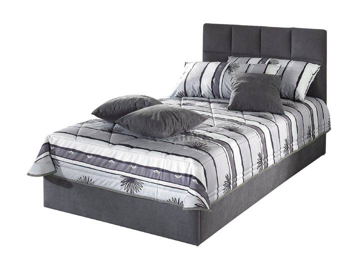 Tagesdecke, grau, B:155cm L:225cm, Polyester, WESTFALIA SCHLAFKOMFORT, Tagesdecken, Tagesdecke