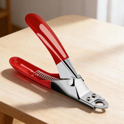 Happy Pet Pantry Precision Adjustable Pet Nail Clippers With Built In Smoothing File red