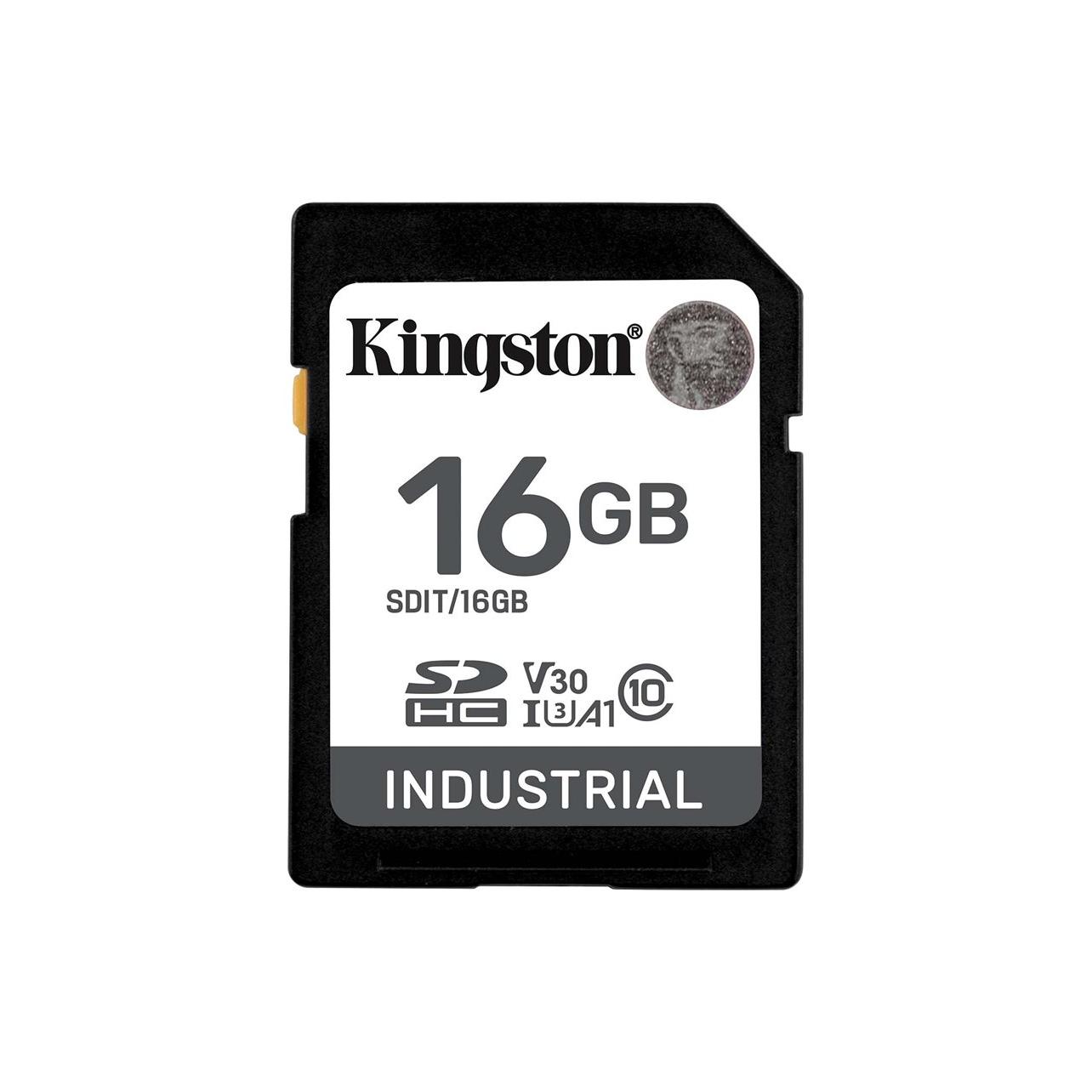 Kingston Industrial (16 GB, microSDHC, SDHC, U3, UHS-I) (SDIT/16GB)