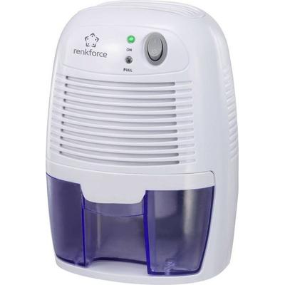 Renkforce HD-68W Luftentfeuchter 20m² 0.011 l/h Weiß, Blau