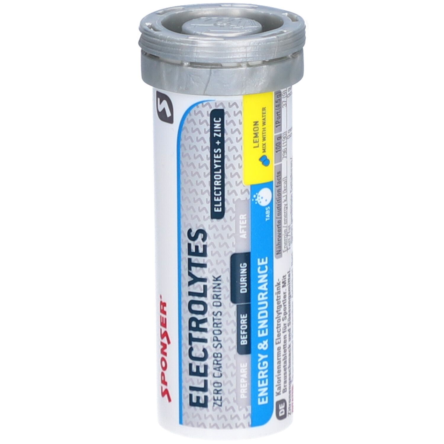 Sponser Electrolytes Tabs Lemon 10 St Brausetabletten