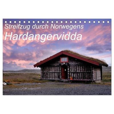 Streifzug durch Norwegens Hardangervidda (Tischkalender 2027 DIN A5 quer), CALVENDO Monatskalender