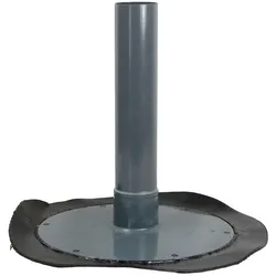 Flachdach-Unterteil DN 70 mit Bitumen-Flansch