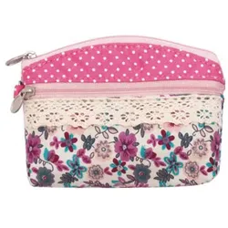 Patchwork Mini-Kosmetiktasche 062 nature rose