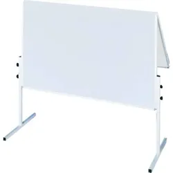 Franken Moderatorentafel X-tra!Line, klappbar, Karton/Karton, Aluminum, 1200x1500mm,weiß