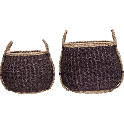 Rangi Aufbewahrungskörbe, pflaumenfarben, 2 St.
