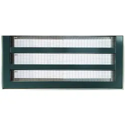 ACO Designabdeckung Vario mit Maschenrost, 1250x400 mm, Anthrazit