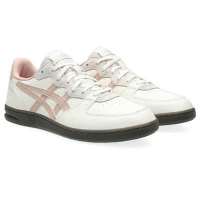 Sneaker ASICS SPORTSTYLE "SKYHAND OG", Damen, Gr. 45, cream, maple sugar, Leder, Schuhe Sneaker