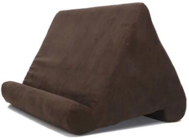 Uplifted Trends Multifunction Sponge Pillow Stand Bed Mount Reading Holder & Book Support brown