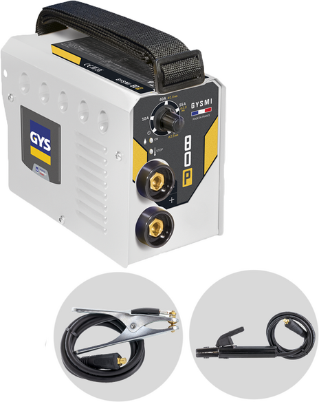 GYS Gysmi 80P - Poste à souder inverter (MMA) - Courant continu (CC)