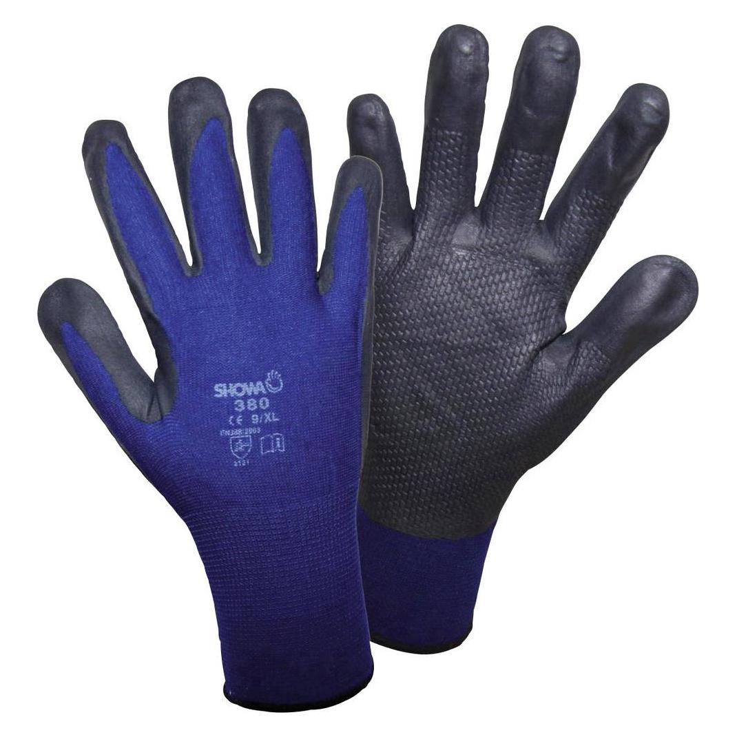 Showa Nylon-Strickhandschuh (8) (12170/8-L)