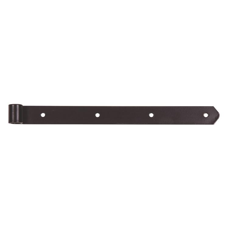 GAH Ladenband Länge 400 mm Stahl schwarz kunststoffbeschich. gerundet (340698)