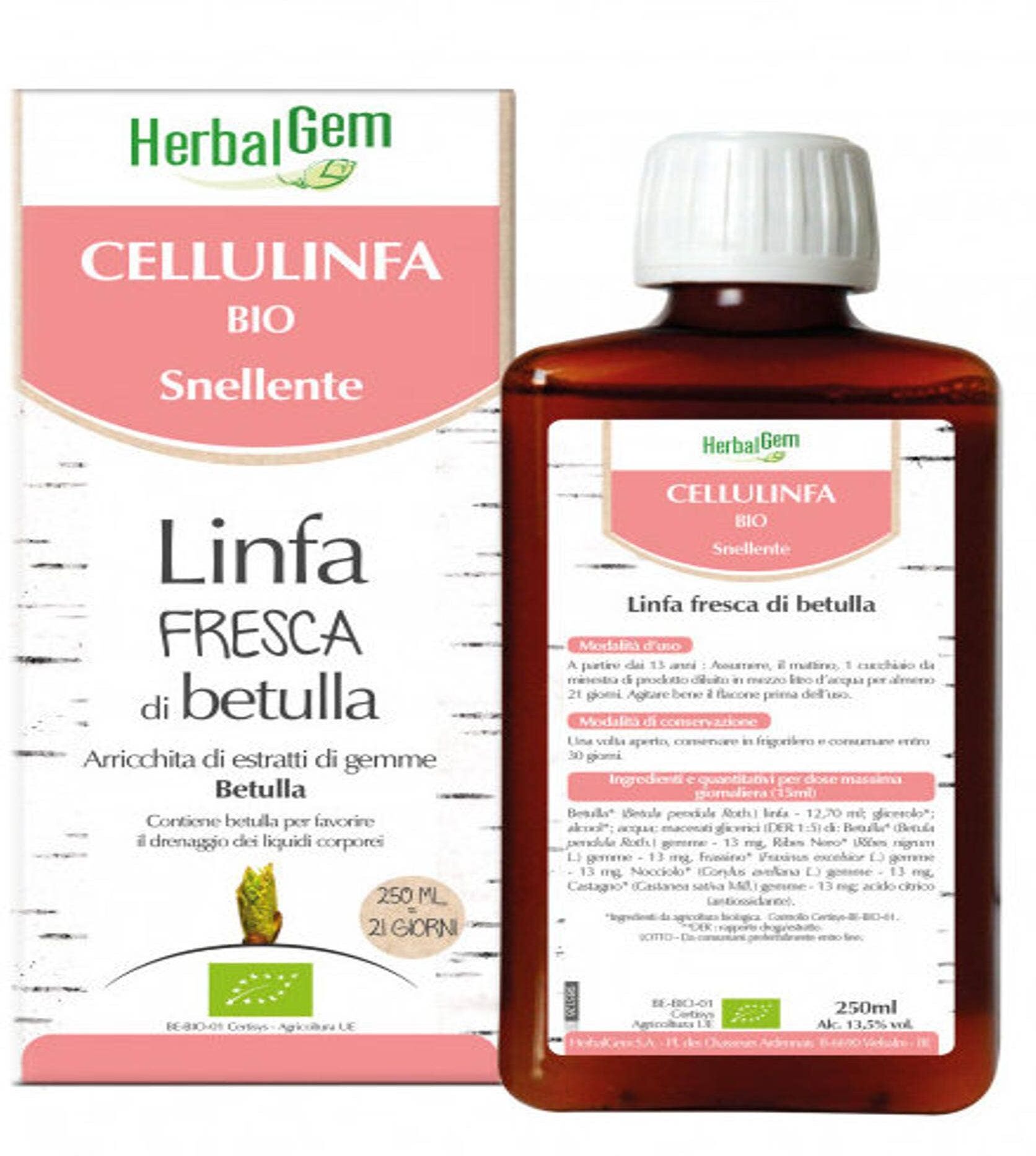 HERBALGEM Cellulinfa 250 Ml 