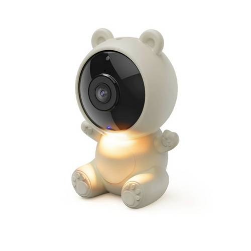 Hama 00176673 WLAN Babyphone mit Kamera u. App, Nachtsicht, Gegensprechen, Temperatur