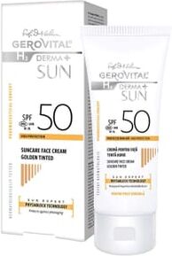 Gerovital Creme Solar Facial SPF50 Golden Tinted 50 ml