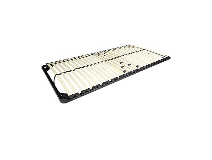 i-flair Lattenrost 100x200 cm mit Metallrahmen 28 Leisten, Härtegrad verstellbar, Mittelzone anpassbar, stabil belastbar, für alle Matratzentypen geeignet