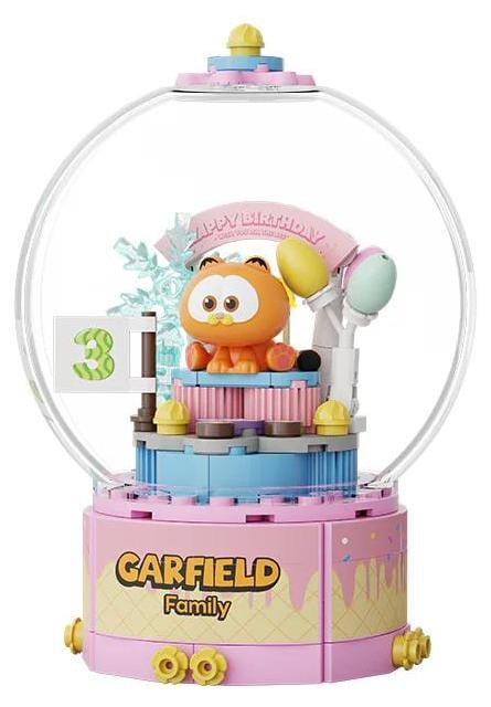 Pantasy Bouwdoos Garfield Kristallen Bol Verjaardstaart
